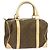 Céline CELINE C saluki Hand Bag Canvas Brown Auth 99417