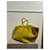 Phantom Céline Borse CELINE T. Pelle Giallo - vista 2