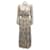 Autre Marque Misa Multi Floral Printed Chiffon Maxi Dress Multiple colors Polyester  ref.1847111