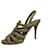 Yves Saint Laurent YSL Tribute Hampton 80's sandal Brown Taupe  - view 1