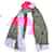 Louis Vuitton Tonal Monogram Scarf in Pink Silk-Wool Blend  ref.1847205