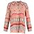 Blusa a maniche lunghe stampata Etro in cotone multicolore