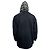 Balenciaga Karierter Kapuzenpullover aus schwarzer Baumwolle - Ansicht 4