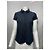 Camisa Polo Akris Piqué en algodón negro - vista 7
