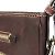 Borsa a spalla in pelle e jacquard Prada VA0649 Beige Marrone scuro - vista 6