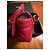Chanel 19 Gürteltasche aus rotem Lammleder - Ansicht 4