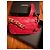Chanel 19 Gürteltasche aus rotem Lammleder - Ansicht 5