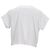 Crop top Balmain in bianco - vista 3