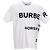 Camiseta estampada Burberry Branco