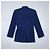 Thierry Mugler Jacke aus blauer Metallic Wolle Metallisch - Ansicht 4