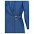 Thierry Mugler Jacke aus blauer Metallic Wolle Metallisch - Ansicht 6