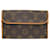 Louis Vuitton Florentine Marrom Lona  ref.1848377