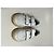 Baskets Acne en cuir blanc avec velcro - vue 2