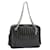 CHANEL Mademoiselle Chain Hand Bag Lamb Skin Silver Black CC Auth bs19458 Silvery  ref.1848583