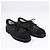 Chanel Coco CC Oxfords mit Wildleder-Spitze in Schwarz und Mesh, Größe 37 EU - Ansicht 2