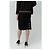 Schwarze Vintage Chanel Rock 1994 94P - Ansicht 2
