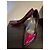 Stuart Weitzman Stiletto Pumps Dunkelrot Lackleder Bordeaux - Ansicht 2