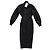 Alaïa Alaia Bomberkleid aus schwarzem Polyamid