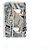 Timeless Chanel Medium Classic Patchwork Double Flap Schultertasche aus mehrfarbigem Denim Grau - Ansicht 9