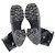 Miu Miu Stretch-Plattformstiefel aus schwarzem Naplak-Leder - Ansicht 6