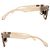 Lunettes de soleil carrées Rainbow Louis Vuitton Marron - vue 5