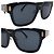 Occhiali da sole Louis Vuitton Confidence Square Nero Oro - vista 6