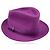 Borsalino Purple Felt Wool Hat with Ribbon One Size - view 2