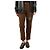 Autre Marque Pantalones de pana marrones ajustados - talla S Castaño
