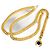 Vintage Seltenes Maison Gripoix Hufeisen Halskette Gürtel Chanel Gold hardware
