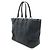 Borsa tote in caviale Chanel Coco Mark Nero - vista 2