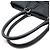 Borsa tote in caviale Chanel Coco Mark Nero - vista 4