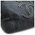 Borsa tote in caviale Chanel Coco Mark Nero - vista 9