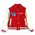 Louis Vuitton Bestickte Varsity-Jacke Rot Weiß