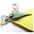 Hermès Hermes Leather Silver925 Bag Charm Lemon Key Ring Green - view 9