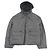 Hermès Giacca reversibile in piuma HERMES in cashmere e nylon grigia 52 Marrone