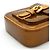 Borsa a spalla Christy PM Monogram Vernis Louis Vuitton M91111 Bronzo - vista 3