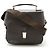 Borsa a tracolla Charlie Monogram Glacé di Louis Vuitton Marrone