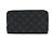 Louis Vuitton Monogram Eclipse Zippy Organizer Wallet M82081 Black