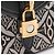 Sac Jacquard Monogram Neo Saumur MM Louis Vuitton Noir - vue 6