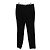 Alexander Mcqueen Pantalones rectos negros de acetato