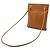 Hermès Hermes Aline Mini Leather Shoulder Bag Brown Golden - view 2