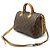 Sac à main Louis Vuitton Monogram Speedy Bandoulière 30 M40391 Marron - vue 2