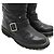 Botas de cuero Matelassé de Chanel Negro - vista 5