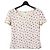 Top a maniche corte in nylon e spandex di Chanel