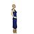 Autre Marque DF STUDIO Diane von Furstenberg Rayon Kleid Blau - Ansicht 3