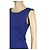 Autre Marque DF STUDIO Diane von Furstenberg Rayon Kleid Blau - Ansicht 5