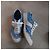 Sneakers Louis Vuitton Blu e Beige in Pelle - vista 11