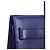 SAINT LAURENT - Borsa Media Saint Laurent Day in pelle blu notte Blu navy - vista 7