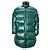 Bottega Veneta Puffer-Mantel aus grünem Polyamid