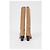 Chloé Knee-High Riding Heeled Boots in Brown Leather - view 10